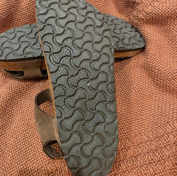 Birkenstock Kairo Habana Brown Ankle Strap Slingback Leather Sandals 38 - Picture 10 of 11